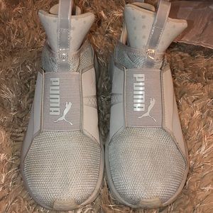 SOLD ...Puma women’s size 5.5 fierce shine quarry